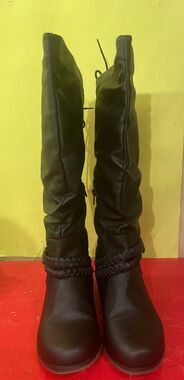 Mallory Riding Boots Black Size  8M Knee High